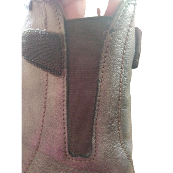 Mephisto Metallic Air Jet Heeled Mule Shoes 8.5 - Picture 7 of 11